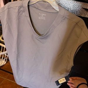 Brand New Jaanuu Scrub top- Grey X-Small